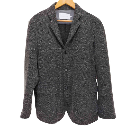カーリー CURLY&Co 3Bヘリンボーンウールジャケット メンズ 2