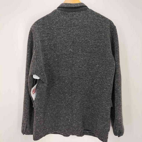 カーリー CURLY&Co 3Bヘリンボーンウールジャケット メンズ 2