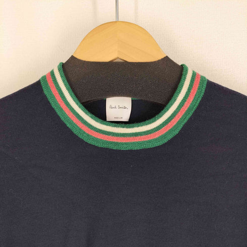 ポールスミス Paul Smith シルク混 クルーネックニット 薄手 メンズ import:M