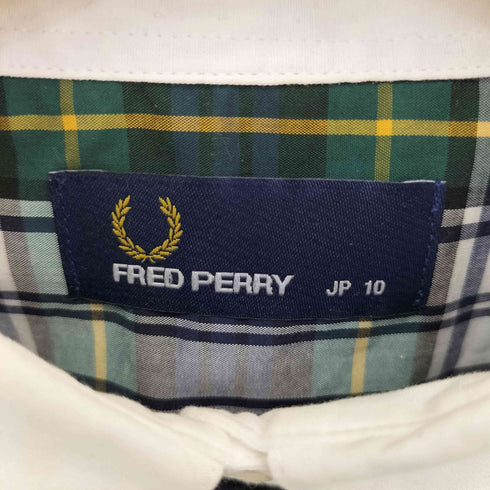 フレッドペリー FRED PERRY ブリティッシュチェック L/S シャツ レディース 10