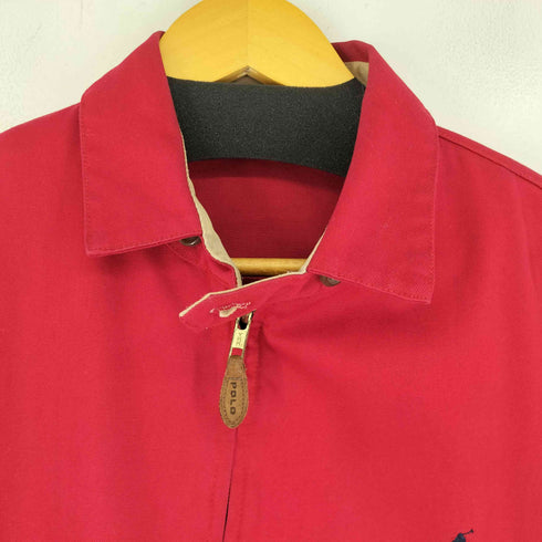 ポロバイラルフローレン Polo by RALPH LAUREN 80-90S MADE IN USA スモールポニー刺繍 スイングトップ メンズ JPN:L