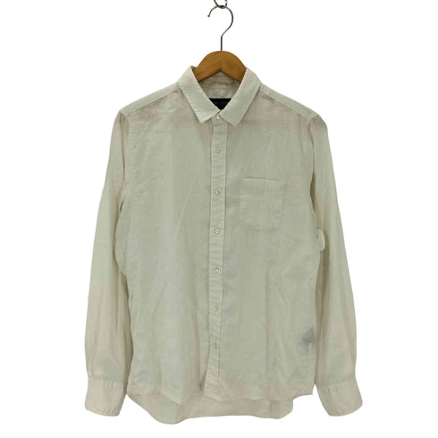 ナノユニバース NANO universe Herdman Linen 長袖シャツ メンズ JPN:M