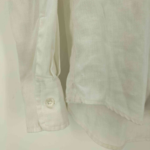 ナノユニバース NANO universe Herdman Linen 長袖シャツ メンズ JPN:M