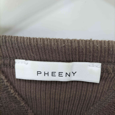 フィーニー PHEENY CREW NECK SWEAT メンズ FREE