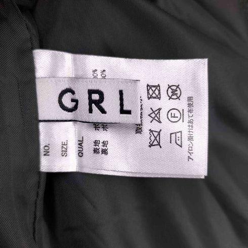 グレイル GRL ベルト付きハイネックケープスコート レディース JPN:M