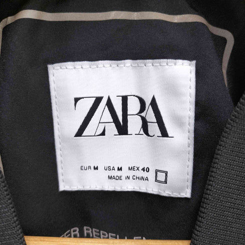 ザラ ZARA ジップアップリブブルゾン メンズ JPN:M