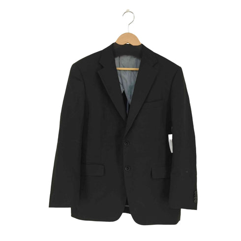 スーツカンパニー THE SUIT COMPANY SUPER 100'S 2Bシングル テーラードジャケット 本開き メンズ 175cm-4DROP