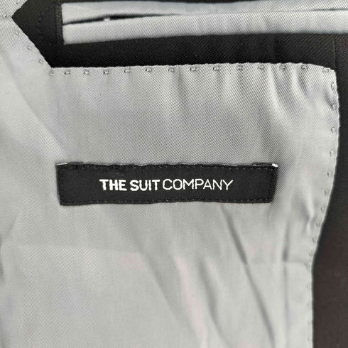 スーツカンパニー THE SUIT COMPANY SUPER 100'S 2Bシングル テーラードジャケット 本開き メンズ 175cm-4DROP