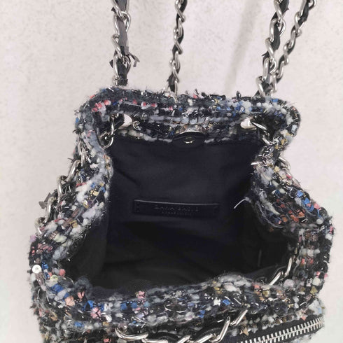 ザラ ZARA ツイードミニリュック レディース