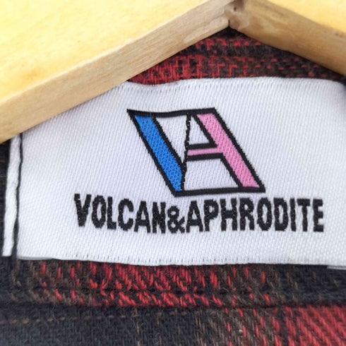 ヴォルカンアンドアフロダイティ VOLCAN&APHRODITE きりっぱなし オンブレチェックシャツ メンズ FREE