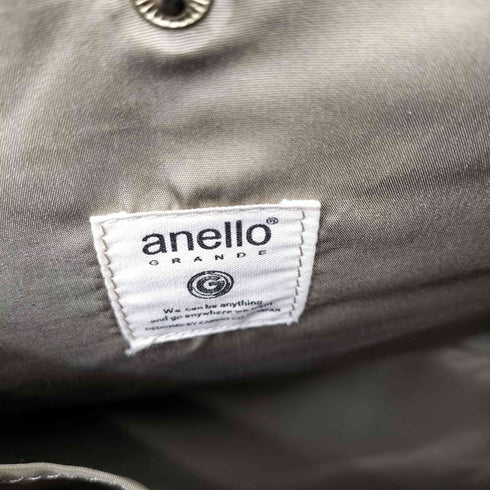 アネロ anello 金ジップ バックパック レディース