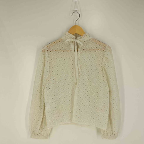 マウジー moussy SKELTON BLOUSE スケルトン ブラウス レディース FREE