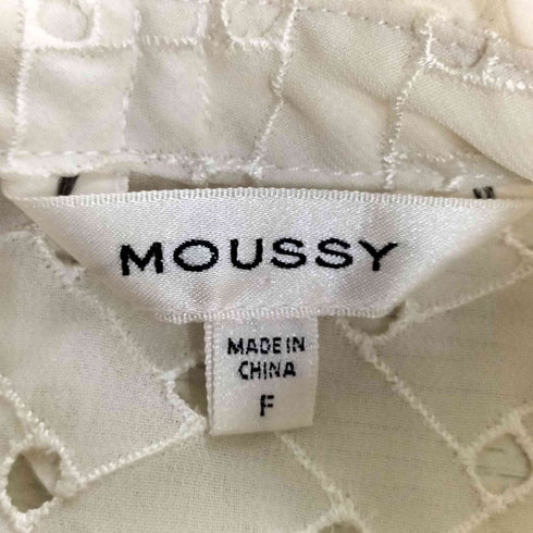 マウジー moussy SKELTON BLOUSE スケルトン ブラウス レディース FREE