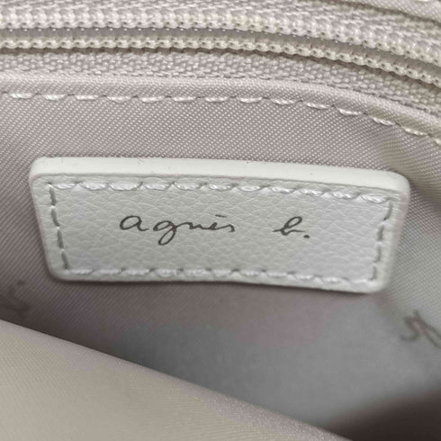 アニエスベー agnes b. 2WAYスクエアハンドバッグ ショルダーバッグ レディース