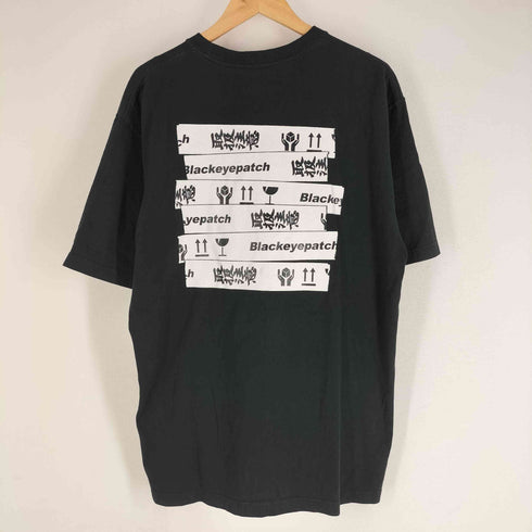 ザブラックアイパッチ THE BLACK EYE PATCH 両面プリント S/S Tシャツ 取扱注意 メンズ JPN:L