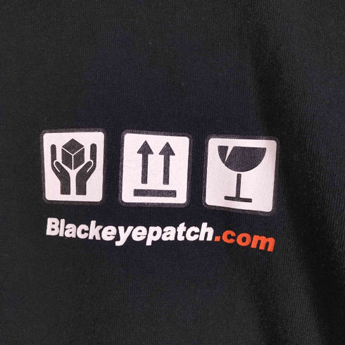 ザブラックアイパッチ THE BLACK EYE PATCH 両面プリント S/S Tシャツ 取扱注意 メンズ JPN:L