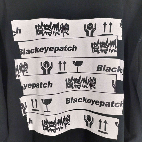 ザブラックアイパッチ THE BLACK EYE PATCH 両面プリント S/S Tシャツ 取扱注意 メンズ JPN:L