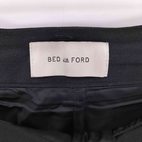 ベッドフォード BED J.W. FORD 20AW ポケットフリンジ サイドラインウール2タックスラックス メンズ JPN:1
