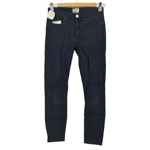 アクネストゥディオズ ACNE STUDIOS SKIN 5 BESO NAVY スキニーパンツ レディース 26