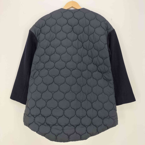 MAYAMAYA メルトン切替中綿キルティングジャケット レディース JPN:M