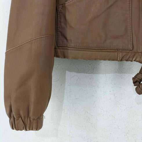 シーバイクロエ SEE BY CHLOE レザー ジップアップパーカー レディース EUR:38