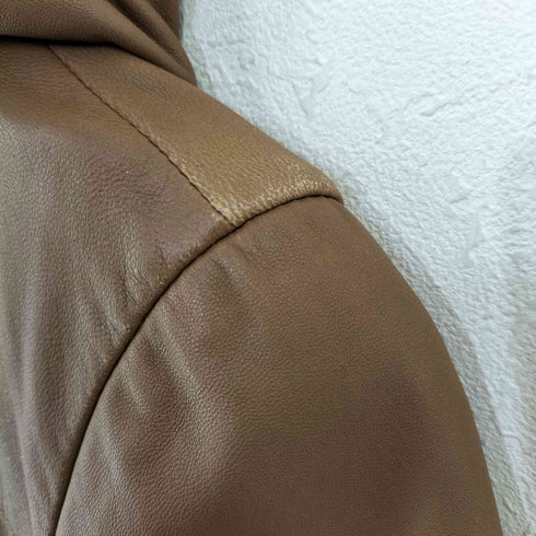 シーバイクロエ SEE BY CHLOE レザー ジップアップパーカー レディース EUR:38