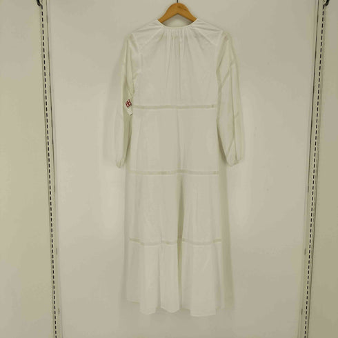 ヌキテパ NE QUITTEZ PAS ポプリンレース ロングドレス ワンピース レディース import:M