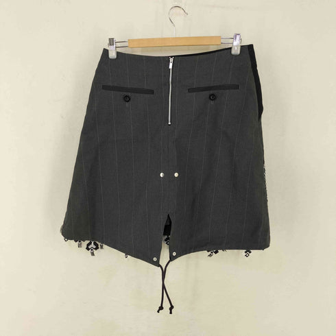 サカイ Sacai 刺繍 ラップスカート レディース JPN:3