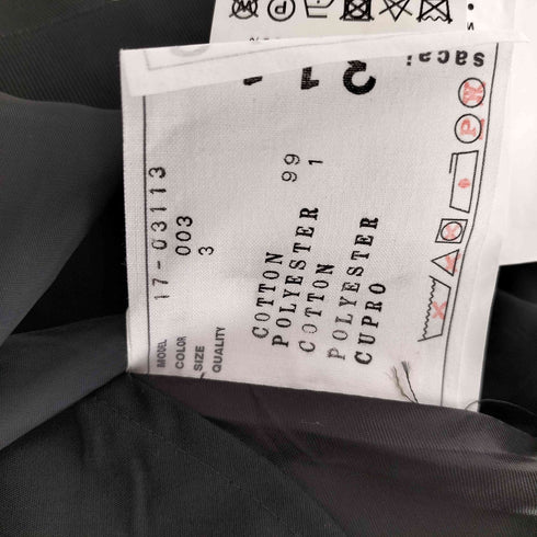 サカイ Sacai 刺繍 ラップスカート レディース JPN:3