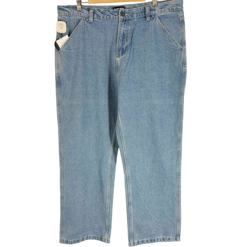 パスポート PASSPORT WORKERS CLUB JEAN WASHED LIGHT BLUE メンズ 38