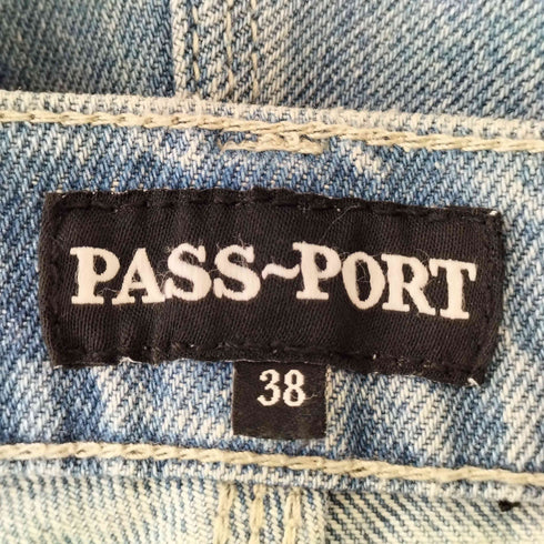 パスポート PASSPORT WORKERS CLUB JEAN WASHED LIGHT BLUE メンズ 38