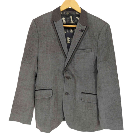 テッドベーカー TED BAKER Spotjak Contrast Lapel Blazer 裏地総柄 テーラードジャケット メンズ 4