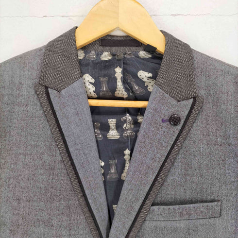 テッドベーカー TED BAKER Spotjak Contrast Lapel Blazer 裏地総柄 テーラードジャケット メンズ 4