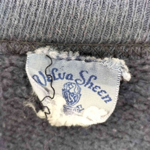ベルバシーン Velva Sheen BRYAN COLLEGE ラグラン クルーネックスウェット 袖リブツートン フェード メンズ