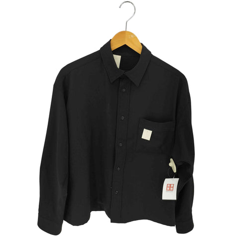 エヌハリウッド N.HOOLYWOOD 18AW ポリエステルポケット長袖シャツ メンズ 36