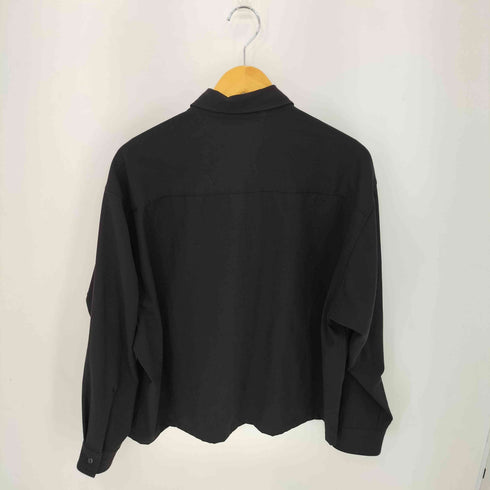 エヌハリウッド N.HOOLYWOOD 18AW ポリエステルポケット長袖シャツ メンズ 36