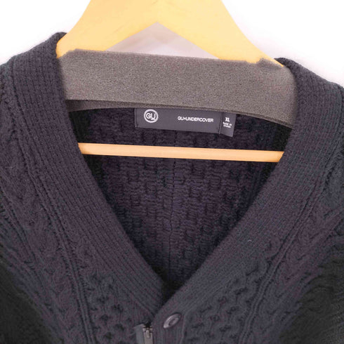 ジーユー GU 24AW ケーブルニットカーディガン メンズ JPN:XL