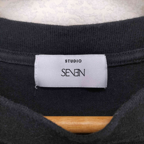 スタジオセブン STUDIO SEVEN ラバーラインデザイン半袖Tシャツ メンズ JPN:S