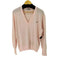 シュミーズラコステ CHEMISE LACOSTE 70-80S スペイン製 Vネックアクリルニット メンズ