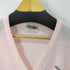 シュミーズラコステ CHEMISE LACOSTE 70-80S スペイン製 Vネックアクリルニット メンズ