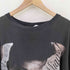 CREDITEE 両面プリント クルーネックTシャツ メンズ import:XL