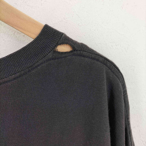 CREDITEE 両面プリント クルーネックTシャツ メンズ import:XL