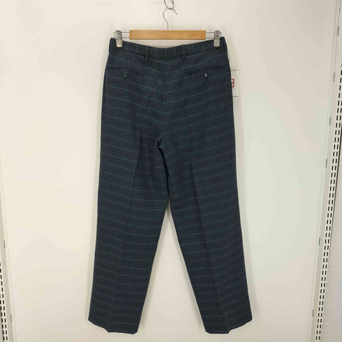 2タック入り チェック柄 スラックス メンズ