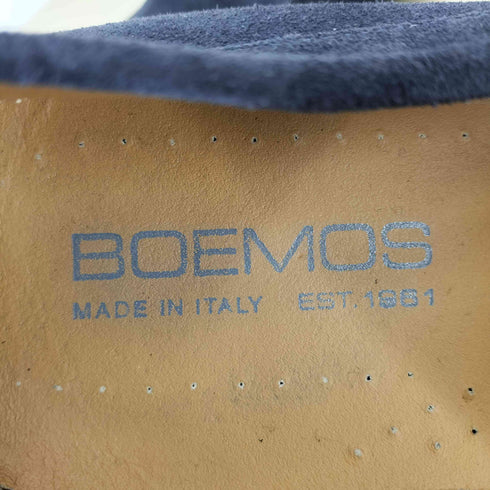 ボエモス BOEMOS スエードコインローファー ドライビングシューズ メンズ 41