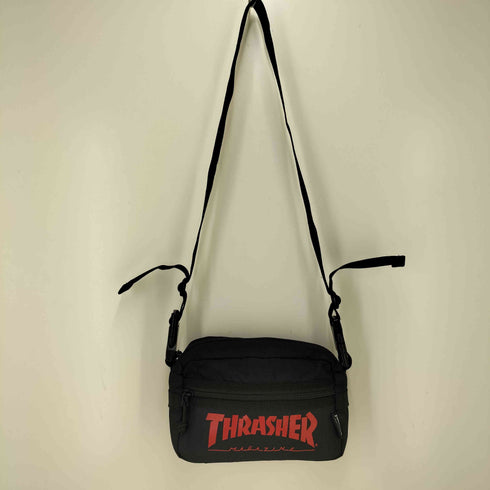 スラッシャー THRASHER ロゴプリントウエストバッグ メンズ