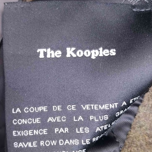 The Kooples ファー付 ウールチェスターコート メンズ 46