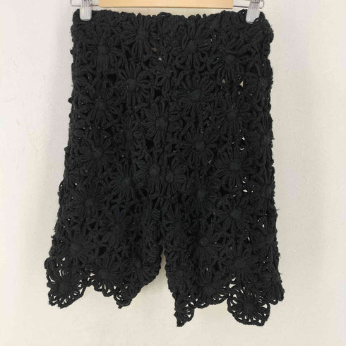 コムデギャルソン COMME des GARCONS 03SS フラワーニット ショートパンツ レディース JPN:1