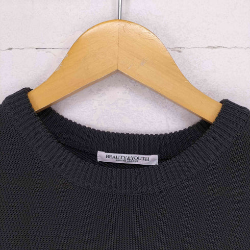 ビューティーアンドユースユナイテッドアローズ BEAUTY & YOUTH UNITED ARROWS コットンナイロンコイル ニット プルオーバー ウォッシャブル― レディース
