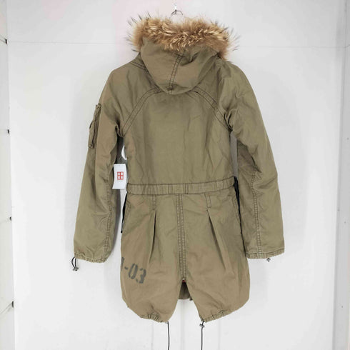 アウラアイラ AULA AILA ボアライナー付きモッズコート レディース