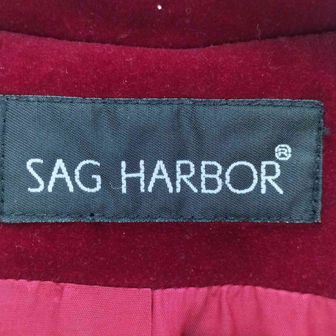 サグハーバー SAG HARBOR ベロアテーラードジャケット レディース UK:14
